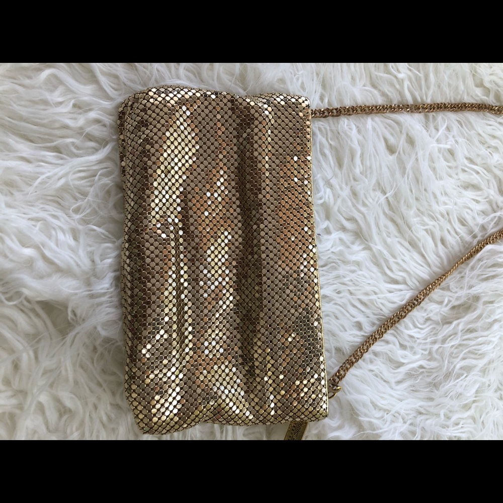 Vintage Whiting & Davis International Gold Purse - Picture 7 of 8
